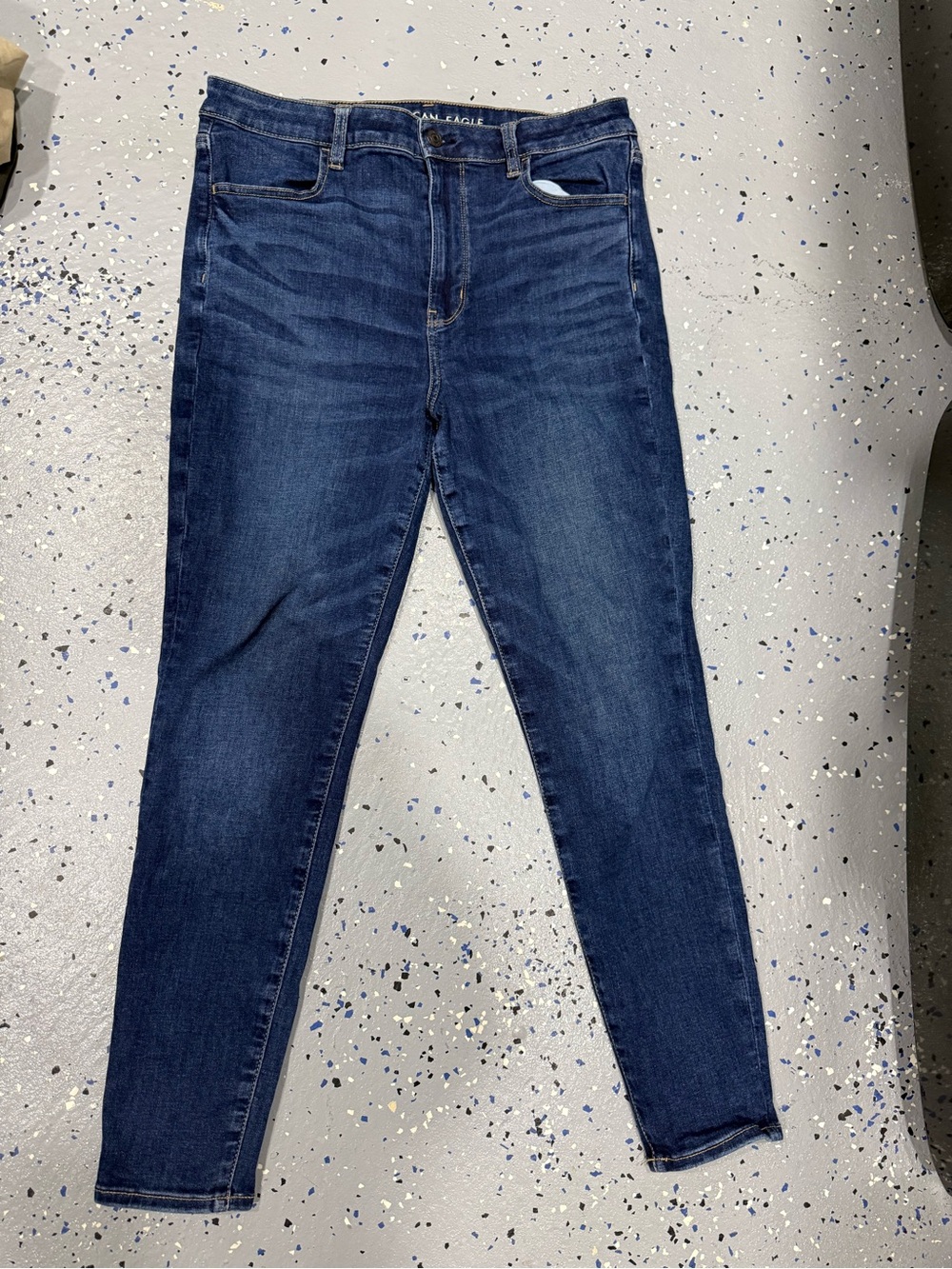 Womens 14 American eagle super high rise jeans